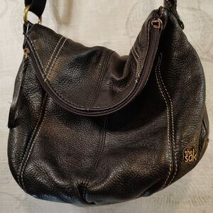 The Sak Black Leather Crossbody Bag